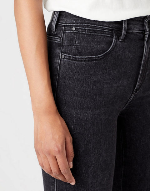 Wrangler Women's Black Epic Soft Slim Jeans |Wrangler In Lebanon