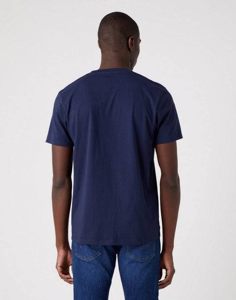 Wrangler Men's Navy & White 2 Pack T-Shirts | Wrangler In Lebanon
