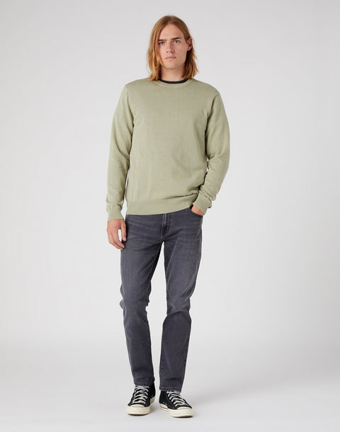 Wrangler Men's Tea Leaf Crewneck Knit Sweater | Wrangler In Lebanon