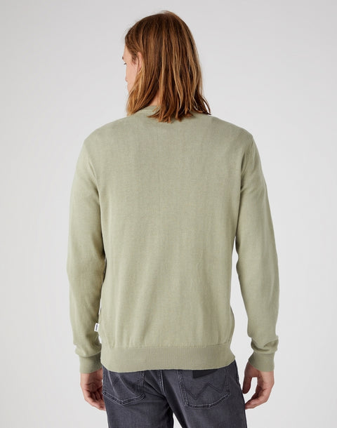 Wrangler Men's Tea Leaf Crewneck Knit Sweater | Wrangler In Lebanon