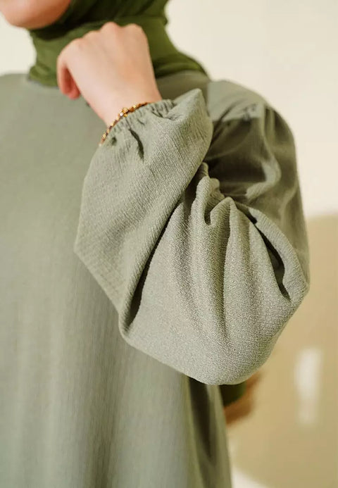 Big Dart Women's Dark Green Modest Tunic & Trousers Set | Big Dart In Lebanon