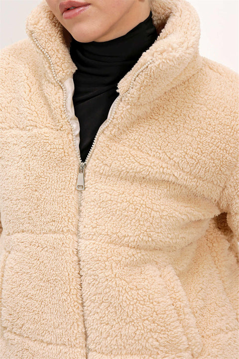 Big Dart Women's Beige Jacket | Big Dart In Lebanon