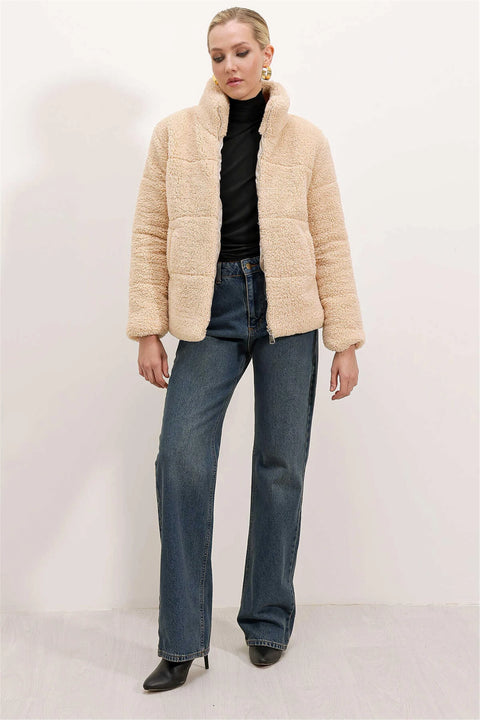 Big Dart Women's Beige Jacket | Big Dart In Lebanon