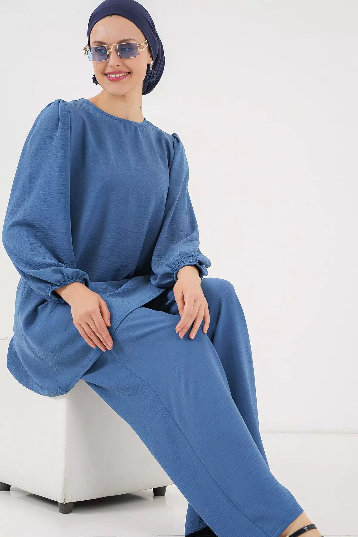 Big Dart Women's Dusty Blue Set | Big Dart In Lebanon