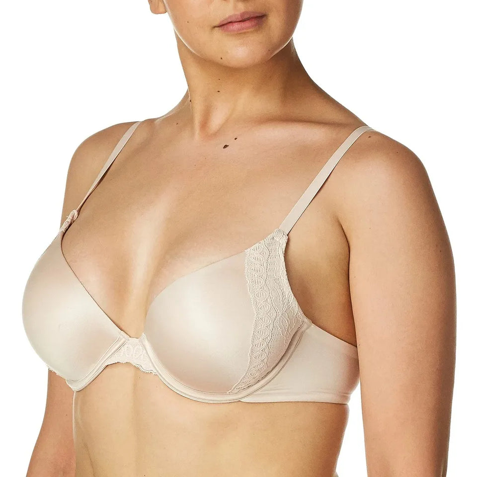 Maidenform Women's Beige Natural Boost Demi Underwire Bra