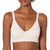 Bali Women's Off White Matte Knit Bra