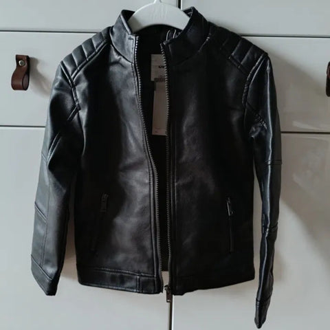 Sinsay Boy's Black Eco Leather Jacket | Sinsay In Lebanon