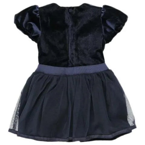 Boboli Girl's Navy Blue Velvet Dress| Boboli in Lebanon