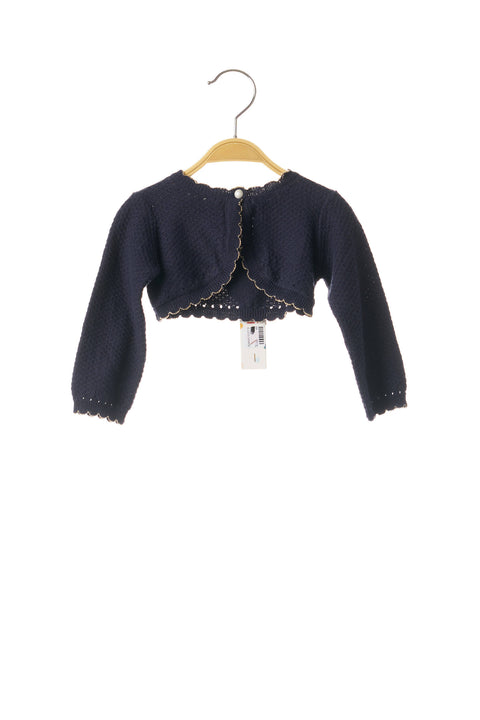 Boboli Girl's Navy Blue Long-Sleeve Cardigan| Boboli in Lebanon