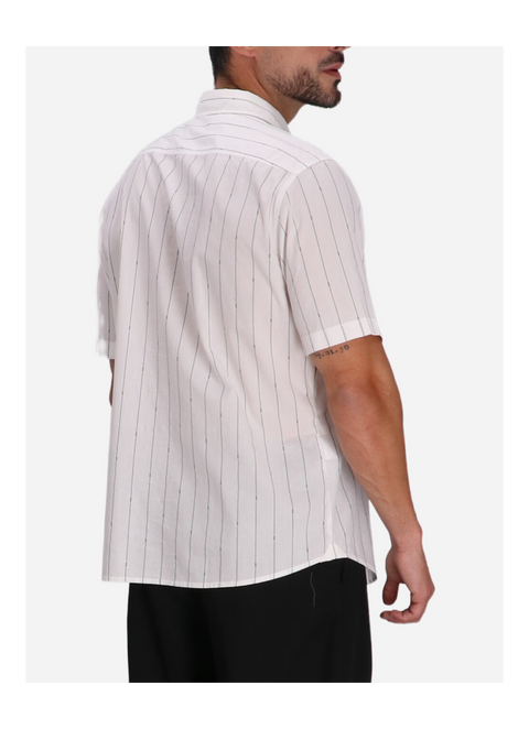 Boss Men's White Short Sleeve Shirt  | Boss in Lebanon