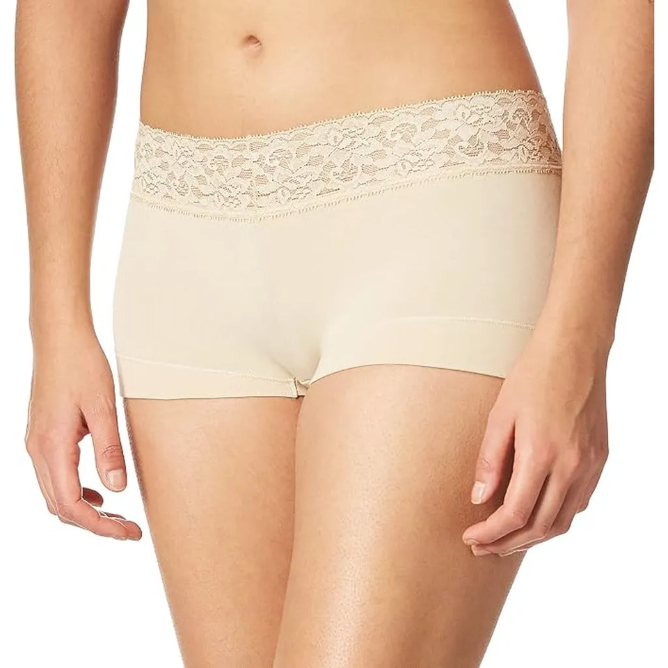 Maidenform Women's Beige Panty Boy Short Boxer