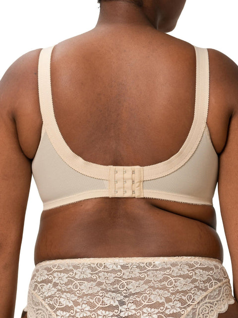 Demar Women's Tan Lace Floral Classic Bra | Demar In Lebanon