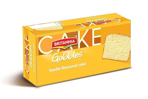 Britannia Gobbles Vanilla Cake 250g