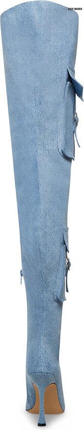 Steve Madden Women's Denim Fabric Knee Boots |Steve Madden in Lebanon