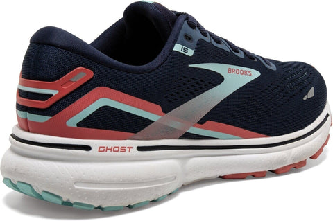 Brooks Women's Navy Multi Ghost 15 Sneakers | Brooks In Lebanon