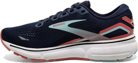 Brooks Women's Navy Multi Ghost 15 Sneakers | Brooks In Lebanon