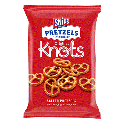 Snips Salted Pretzels Original Knots 270g | Snips In Lebanon