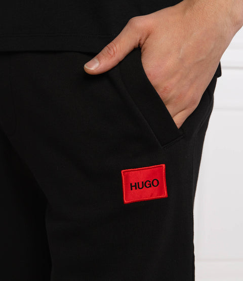 Hugo Men's Black Spodnie Dresowe Doak212 Regular Fit Sweatpants | Hugo In Lebanon