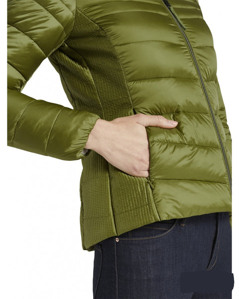Tom Tailor Women's Olive Green Quilted Transitional Jacket|Tom Tailor In Lebanon