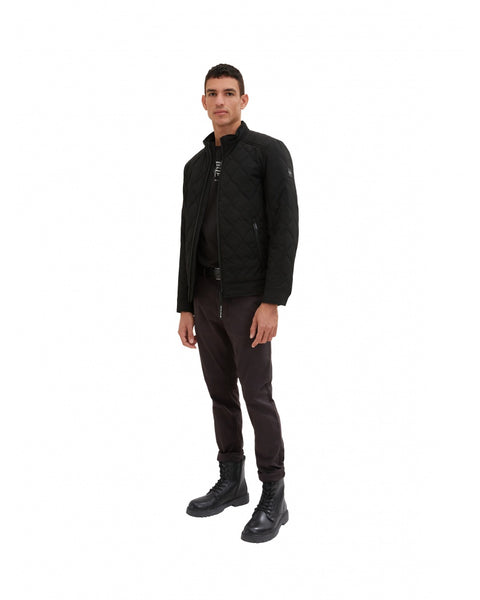 Tom Tailor Men's Black Stand Up Collar Jacket|Tom Tailor In Lebanon