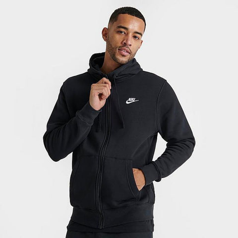 Nike Men's Black Sportswear Hooded Long Sleeve Jacket | Nike In Lebanon