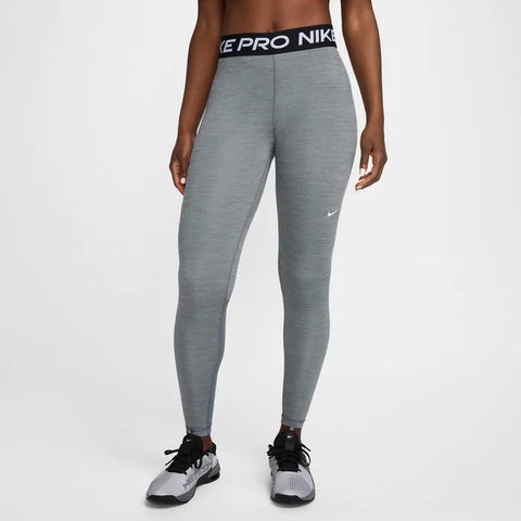 Nike Women's Grey Mid-Rise Mesh-Panelled Leggings | Nike In Lebanon