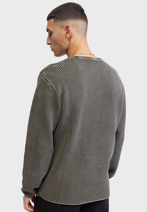 Rebel Men's Olive Green Turner Knit Blouse |Rebel In Lebanon