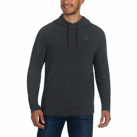 Gerry Men's Dark Gray Long Sleeve Kangaroo Pocket Active Hoodie | Gerry In Lebanon