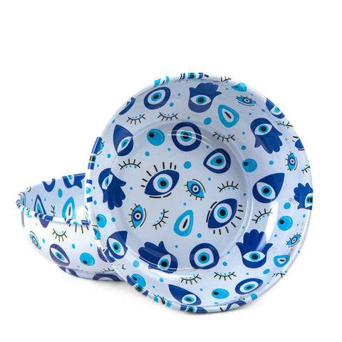 Crete Metal Bowl Traditional Pattern Small ( 53-133)