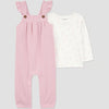Carter's Just One You Baby Girl's Pink 2 Pk Long Sleeve Cherry Ruffle Jumper Set Overall | Carter's Just One You In Lebanon