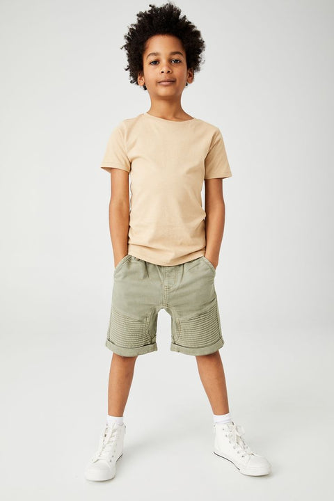 Cotton On Boy's Khaki Denim Short | Cotton On In Lebanon