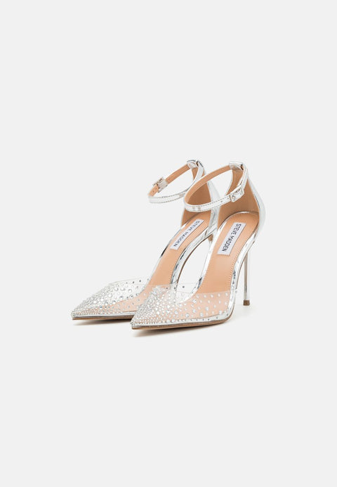 Steve Madden Women's Silver Ravaged Heel |Steve Madden In Lebanon