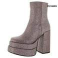 Steve Madden Women's Purple Cobra Glittered Heeled Boots |Steve Madden in Lebanon