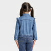 Cat & Jack Girl's Blue Ruffle Denim Jacket | Cat & Jack In Lebanon