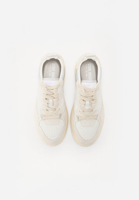 Steve Madden Women's Off White Easton Trainers Sneakers | Steve Madden In Lebanon