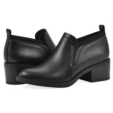 White Mountain Women's Culvert Ankle Booties (Black Smooth) - Size 8.0 M