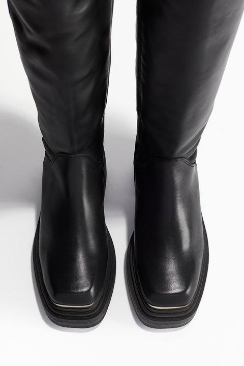 Steve Madden Women's Black Leather Contance Boots  | Steve Madden in Lebanon
