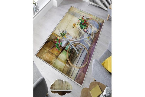 SD Home Multicolor Carpet (60 x 200)  571HFT1576