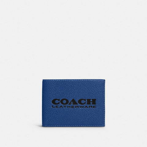 COACH Mens Slim Billfold Wallet blue abb159(lr87)