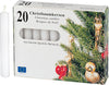 KCB White Tree Candle 9,6cm Ø1,2cm, 20-Pack | KCB In Lebanon