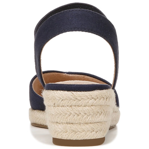 Life Stride Women's Dark Navy Kimmie Wedge Espadrilles Sandal | Life Stride In Lebanon