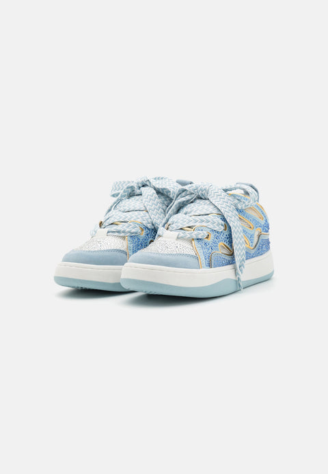 Steve Madden Women's Blue Synthetic Roaring-R Sneakers |Steve Madden In Lebanon