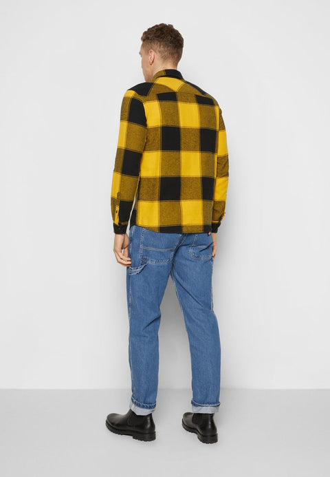 Jack & Jones Men's Yellow & Black Jorowen Check Comfort Shirt | Jack & Jones In Lebanon