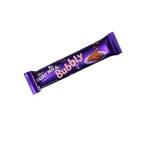 Cadbury Dairy Milk Bubbly Milk Chocolate 28g | Cadbury In Lebanon