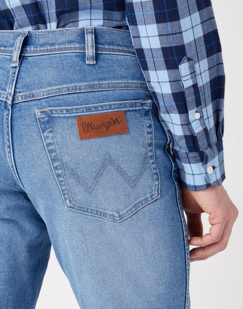 Wrangler Men's Blue Texas Slim Fit 822 Jeans |Wrangler In Lebanon