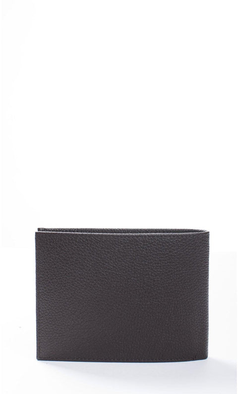 Trussardi Jeans Men's Black Leather Calf Wallet |Trussardi In Lebanon