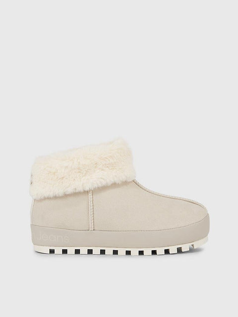 Calvin Klein Jeans Women's Beige Home Ankle Boots | Calvin Klein In Lebanon