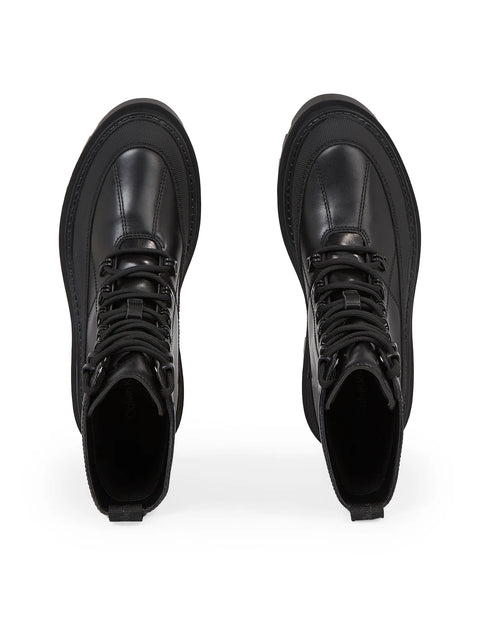Calvin Klein Jeans Women's Black Flatform Lace Up Boot Lth | Calvin Klein In Lebanon