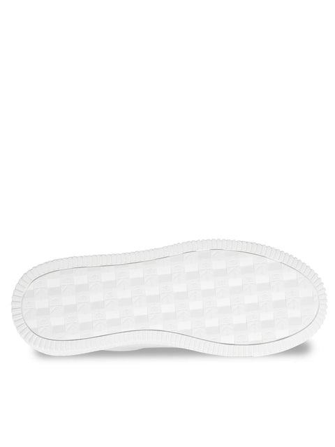 Calvin Klein Jeans Men's White Chunky Cupsole Monologo Sneakers | Calvin Klein Jeans In Lebanon