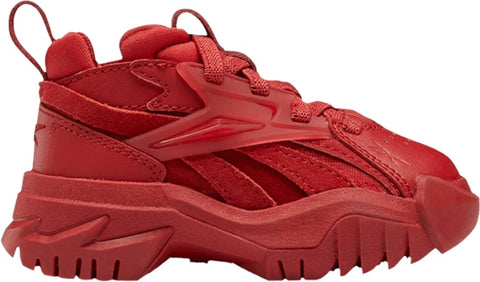 Reebok Cardib Kids Unisex  Red Sneakers ARS14 shoes66 shr